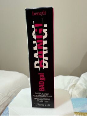 10/$60 Benefit Cosmetics BADgal BANG! Volumizing Mascara Intense Pitch Black 3g